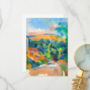 Recherche de paul cezanne vœux cartes Paysage