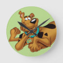 Recherche de personnage de dessin animé horloges Scooby doo