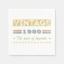 Recherche de 1980 serviettes Vintage