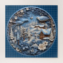 Recherche de oiseau de noël puzzles Nature