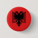 Zoek naar albanese vlag buttons Albanie