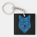 Recherche de tête de loup porteclés Sauvage