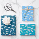 Recherche de mammifère marin papier cadeau Dauphins
