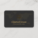 Recherche de professionnel administratif cartes visite Noir