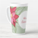 Recherche de poinsettias tasses Joyeux noël