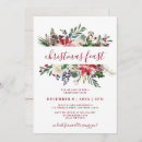 Recherche de floral noël invitations Poinsettia
