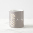 Recherche de ananas moderne tasses Simple