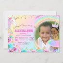 Recherche de magical unicorn invitations Pour filles