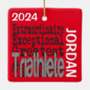 Recherche de triathlon ornements Triathlète