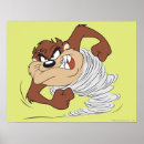 Recherche de looney tune characters posters Taz