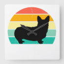 Recherche de corgi horloges Animaux