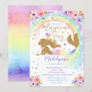 Recherche de rainbow mermaid invitations Girl