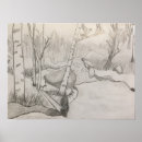 Recherche de dessins crayon posters Forêt