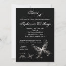 Recherche de butterfly 16ans anniversaire invitations Seize