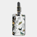 Recherche de oiseau bagages étiquettes Floral