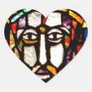 Recherche de verre souillé autocollants Le christ