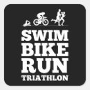 Recherche de vélo sport autocollants Triathlète