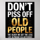 Recherche de personnes âgées posters Humour