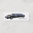 Recherche de limousine cartes visite Navette