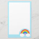 Zoek naar regenboog briefpapier Blauw