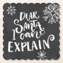 Recherche de humour noël dessous de verres Typographie