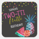 Recherche de anniversaire tropical autocollants Pour enfants