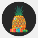 Recherche de ananas tropical autocollants Noël