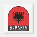 Recherche de drapeau albanais magnets Albanie