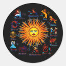 Recherche de signe du soleil autocollants Zodiaque