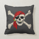 Zoek naar piraten kussens Kapitein