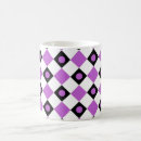 Recherche de motif losange tasses Blanc