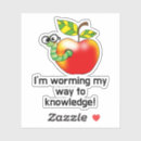 Zoek naar grappige woordspelingen stickers Schattig