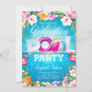 Recherche de pool graduation invitations Aloha