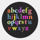 Zoek naar alfabet stickers Brieven