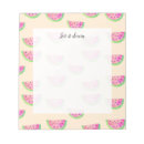 Zoek naar watermeloenen notitieblokken Patroon