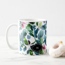Recherche de fleur pour aquarelle tasses Verdure
