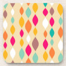 Zoek naar retro stijl onderzetters Abstract