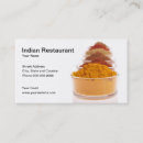 Recherche de restaurant indien cartes visite Vente au détail