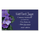 Recherche de fleurs violet cartes visite Plante