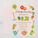 Recherche de légumes invitations Bébé en fleurs