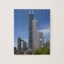 Recherche de chicago river puzzles Gratte ciel