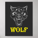 Recherche de loup tribal posters Animal