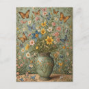 Zoek naar vlinder bloemen briefkaarten Pastel