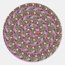 Recherche de motif spirale autocollants Abstrait