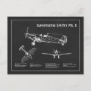 Recherche de spitfire cartes postales Chasseur