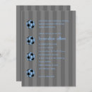 Recherche de football bar bat mitzvah invitations Pour tous
