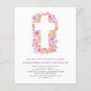Recherche de 11x14 baptême invitations Fille