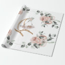 Zoek naar vintage baby cadeaupapier Roze