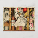 Recherche de valise vintage cartes postales Pour elle