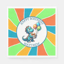 Recherche de anniversaire pour enfants serviettes Dinosaure